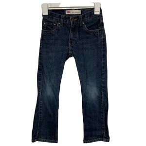 Levi’s 505 Dark Wash Regular Slim Leg Jeans